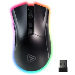 Onlan SO-210Souris Gaming Sans-fil 2.4Ghz (Kabellos), Maus, Schwarz