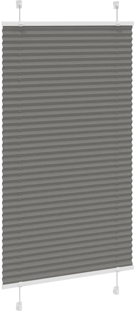 Metro Room Darkening Pleated shade Anthracite 80cmW x 150cmL