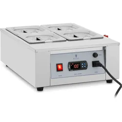 Royal Catering Schokoladenschmelzgerät - 4 x 1,5 l - bis 100 °C -