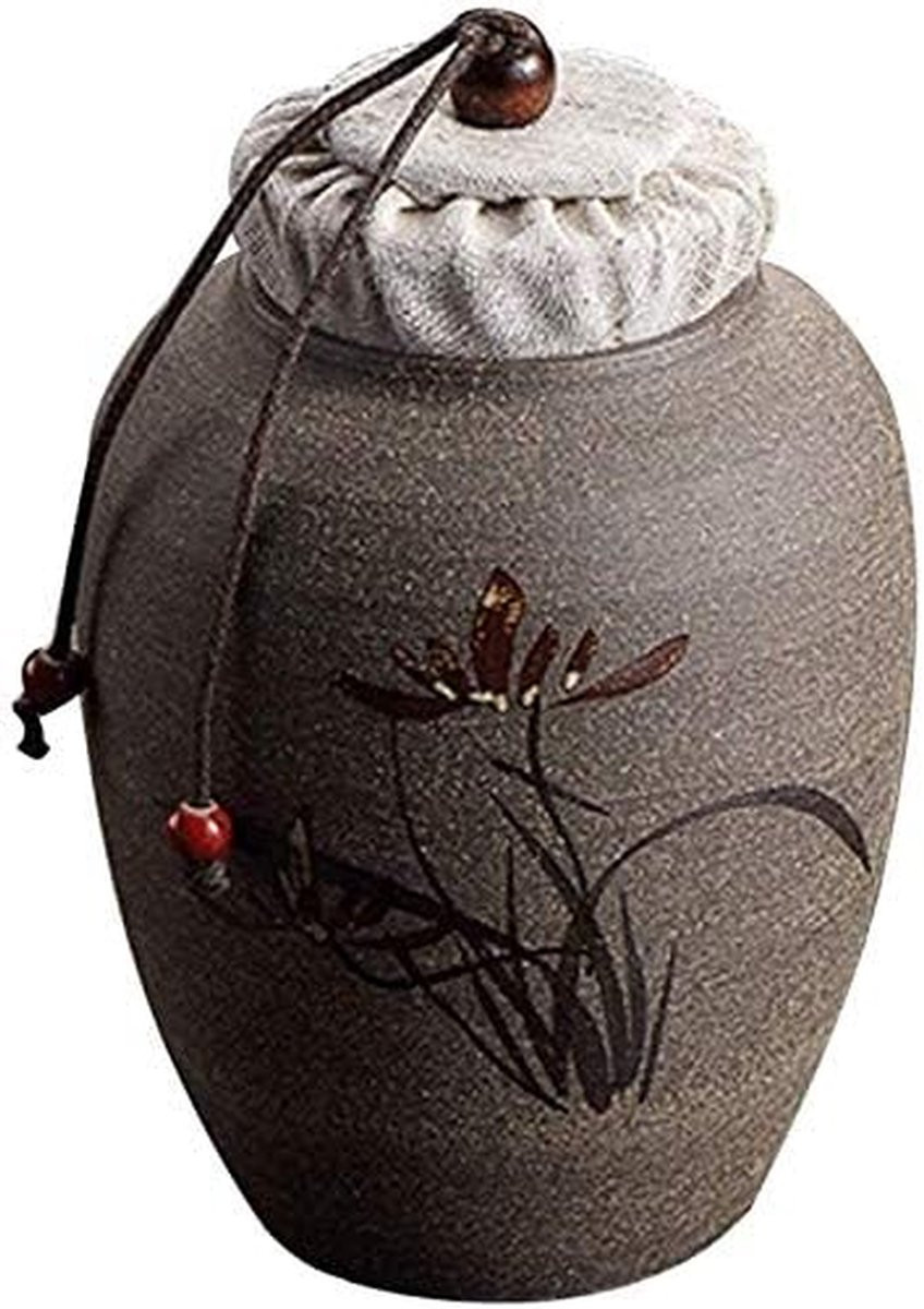 Decoratieve Keramische Urn voor Herdenking en Gedenkteken
