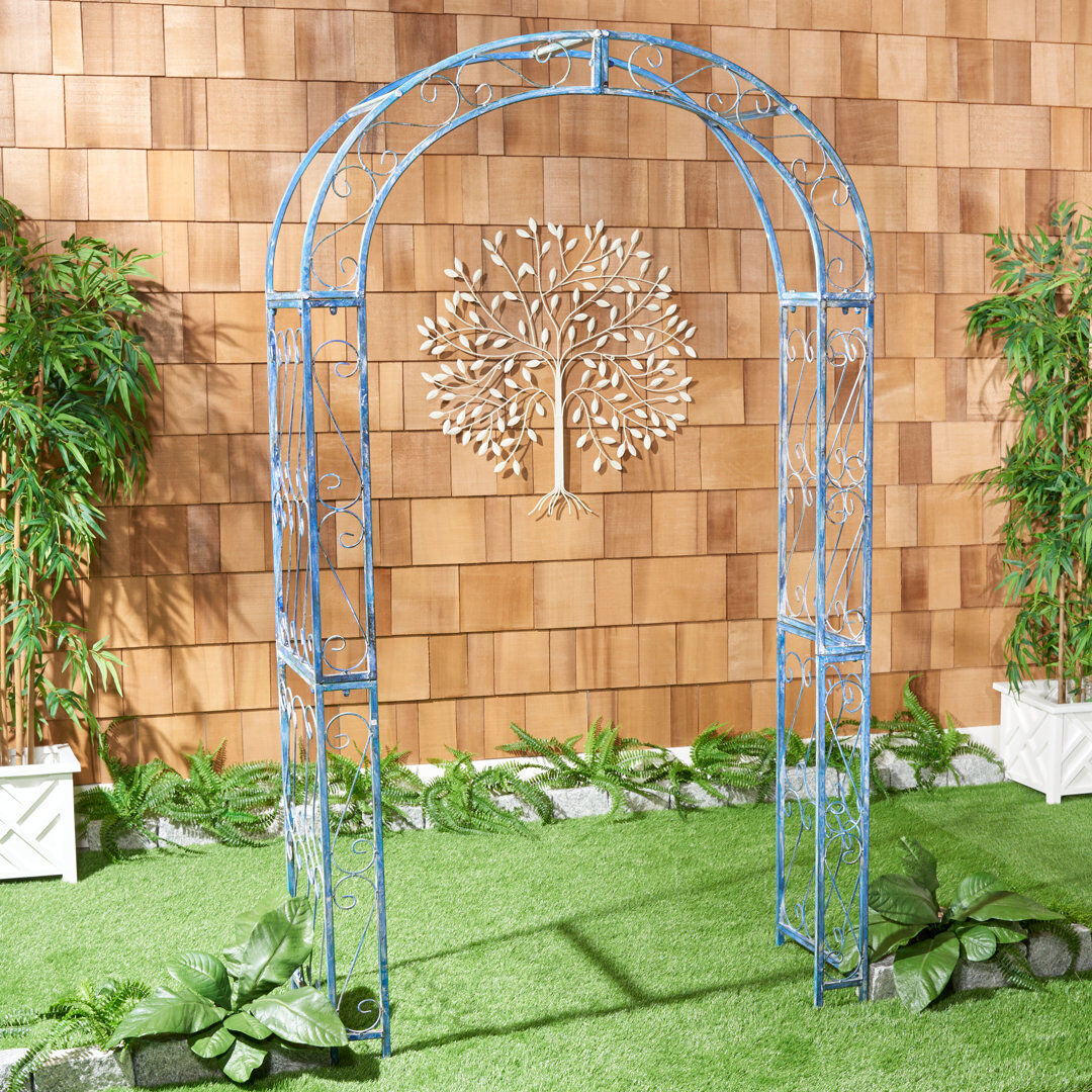 Safavieh Pagan Arch Mossy Blue 213.36cm H X 46.99cm W X 213.36cm D