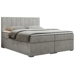 BOXBETT LOPE 180/200 - Hellgrau Strukture - H3