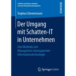 Der Umgang mit Schatten-IT in Unternehmen, Fachbücher von Stephan Zimmermann