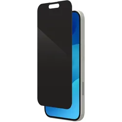Zagg Invisibleshield Glass Elite (Apple iPhone 15), Smartphone Schutzfolie, Schwarz, Transparent
