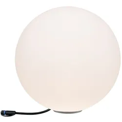 Paulmann 94178 Plug & Shine LED Lichtobjekt Globe 40cm IP67 3000K 6,5W Weiß