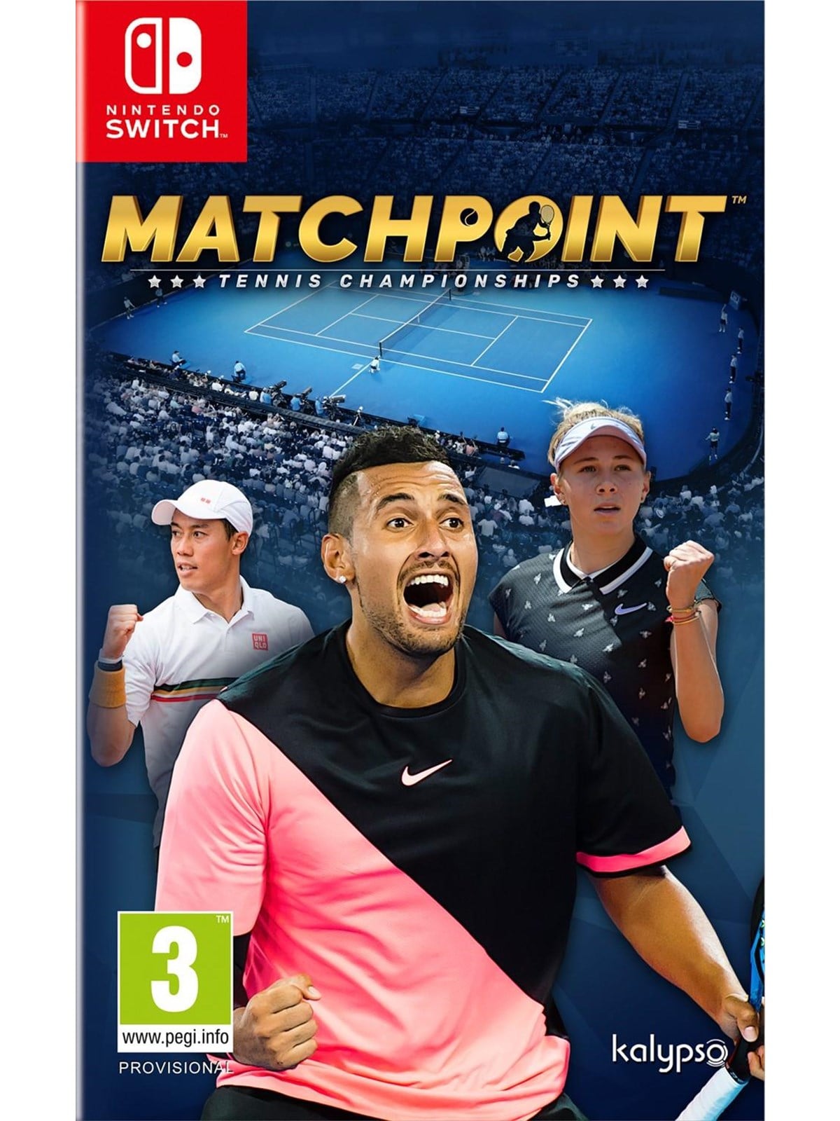 Matchpoint - Tennis Championships - Nintendo Switch - Sport - PEGI 3