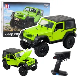 RC Jeep Wrangler Rock Crawler Grün 1:14