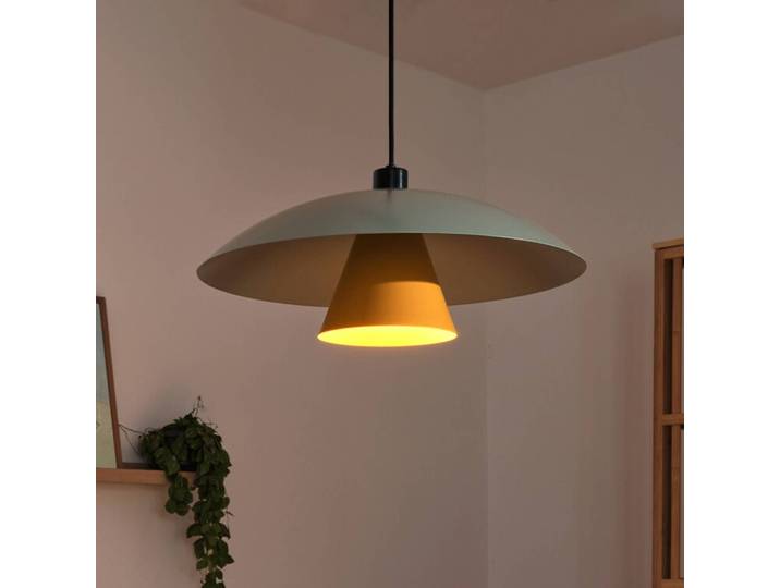 OSRAM Hängeleuchte Decor Flying Mushroom, dimmbar, grün, für Küche, Metall, Modern