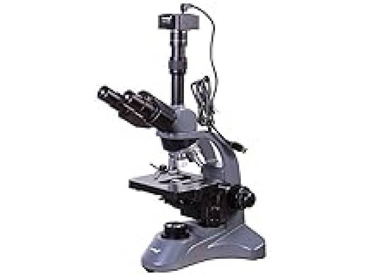Levenhuk D740T Microscope Numérique Trinoculaire 40–2000x avec Caméra 5Mpx