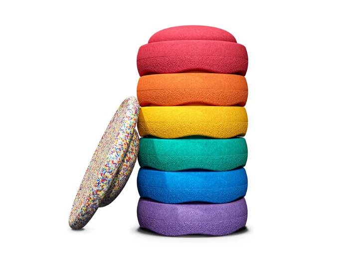 Stapelstein® - Rainbow Set classic, multicolor (7er-Set)