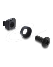 Delock Rack Montage Set für 10? und 19? 100 Stück schwarz (42434)