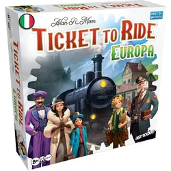 Asmodée Ticket to Ride Europe (italienische Ausgabe) (Italienisch)