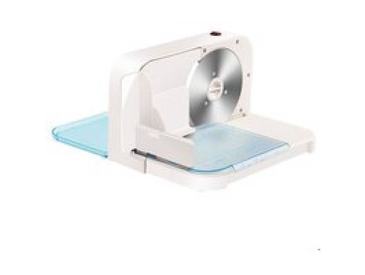 Trancheuse pliante multifonctionnelle - Lazozo - 20 x 45 x 35 cm acier inoxydable 150 w épaisseur réglable de 1 à 15 mm trancheuse