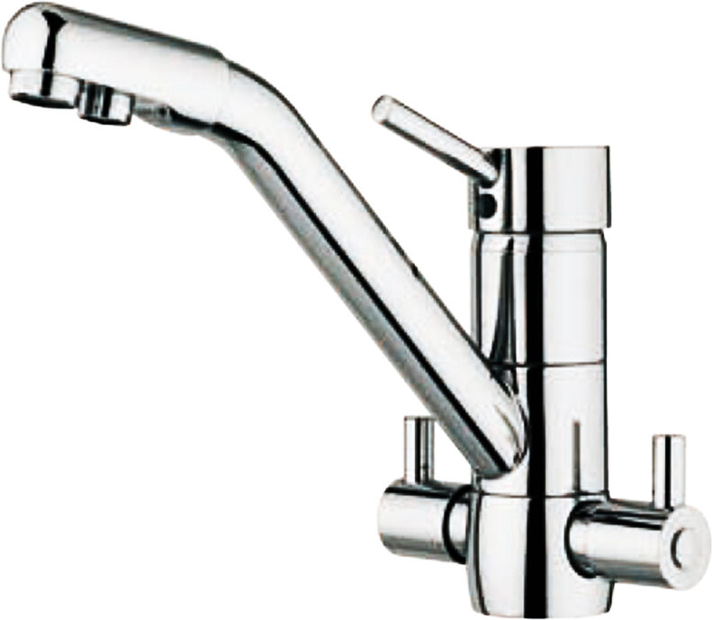 Rubinetto Forhome® 4 Vie Per Acqua Depurata Rubinetto Per Depuratore (Colore: