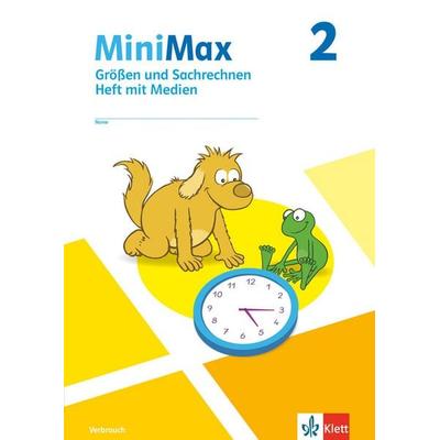 MiniMax 2. Größen und Sachrechnen - Verbrauchsmaterial mit Medien Klasse 2, Sonstige von , Klett Schulbuchverlag
