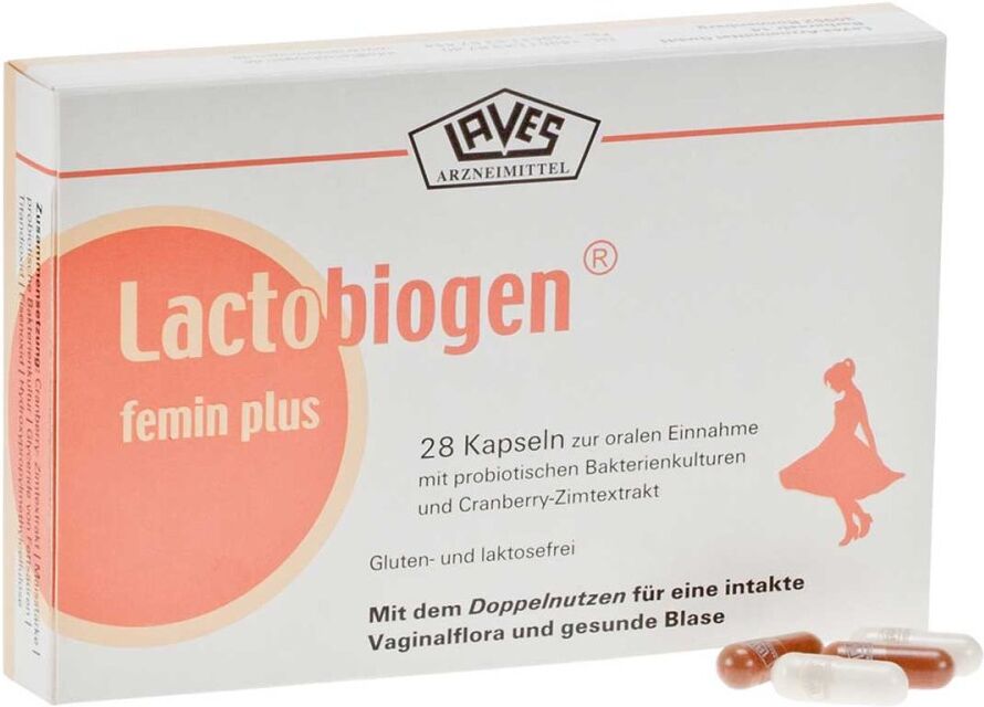 Lactobiogen femin plus Kapseln 28stk
