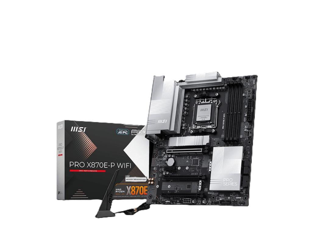 MSI Pro X870E-P Mainboard ATX AM5 M.2/HDMI/USB-C/WiFi7 7E70-003R