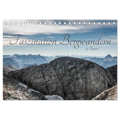 'Bergpixel' Faszination Bergwandern (Tischkalender 2027 DIN A5 quer), CALVENDO Monatskalender