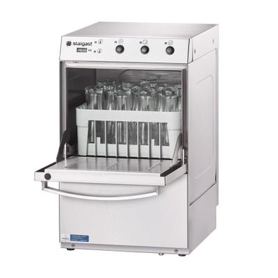 A&S polarny Gläserspülmaschine Universal inkl. Klarspülmitteldosierpumpe, 230V, 2,77 kW, 3 Wascharme
