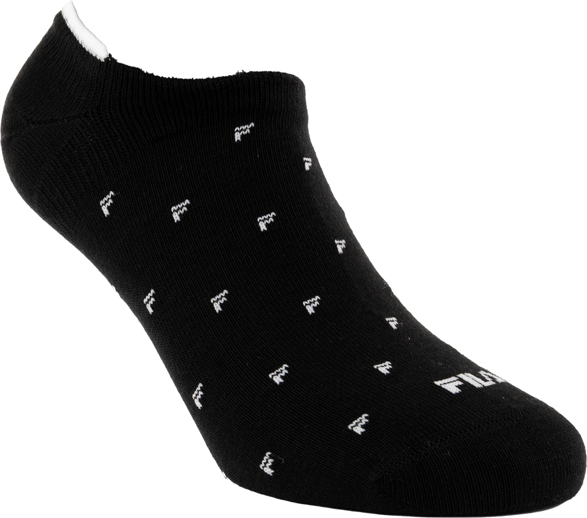 Socken FILA, Herren, Gr. 35-38, schwarz, Baumwollmischung, Socken Socken, verstärkte Ferse, Cotton-Mix