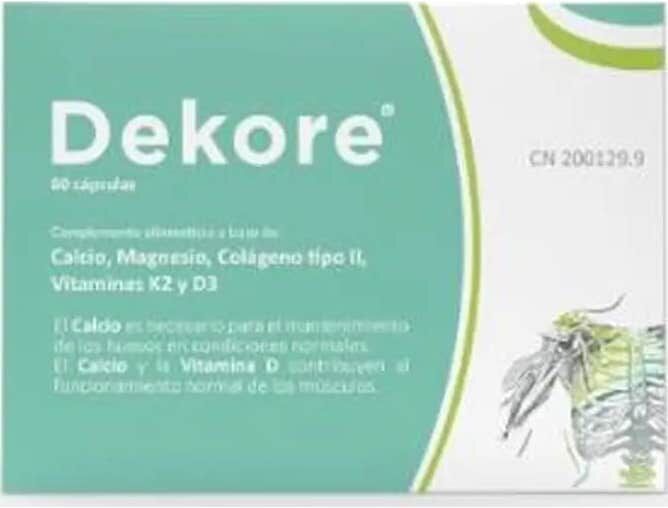 Margan Complemento Alimenticio Dekore 60 Caps