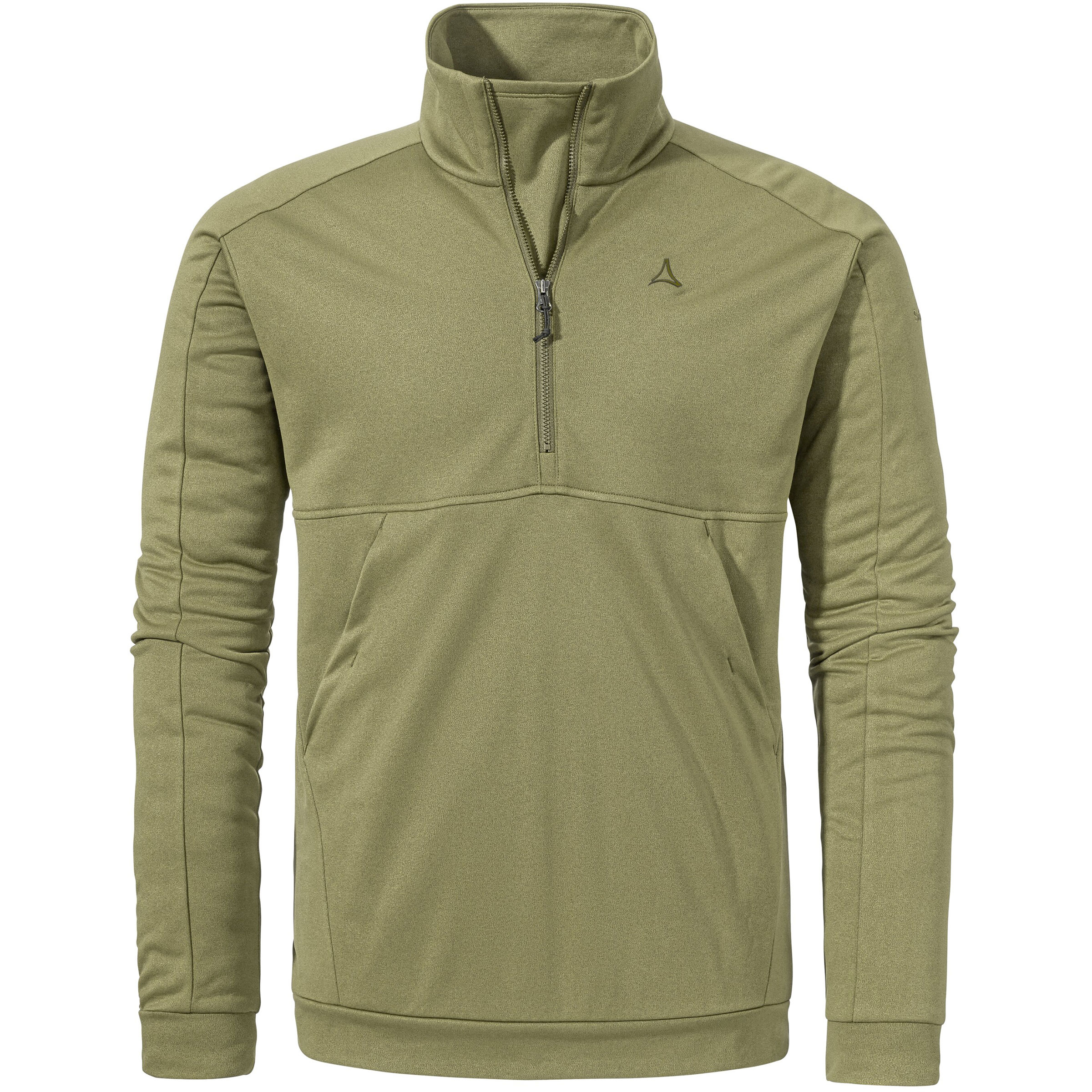 Schöffel Style Baguio Circ Herren Pullover oliv Größe L Camping Elastisch