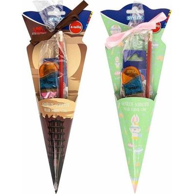 STYLEX Schultüte gefüllt 35cm 4 Teile