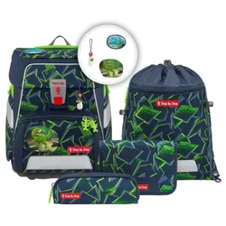 Step by Step SPACE Schulranzen-Set "Wild T-Rex Taro", 5-teilig
