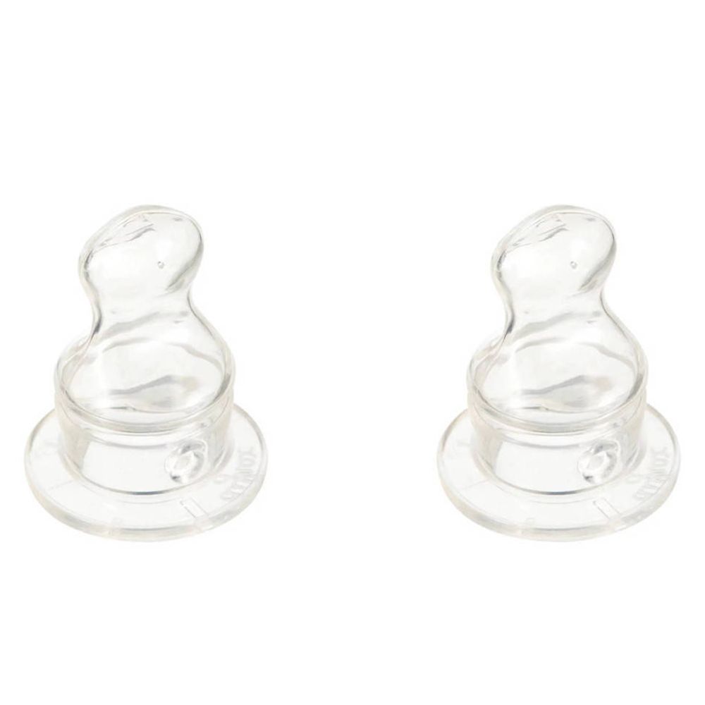 Difrax Soft Zuigspeen Plat S 2 St Sauger