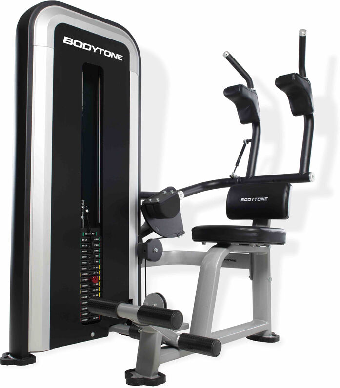 Máquina Profissional de Abdominal Evolution Séries Bodytone: Carga de 95 kg em placas