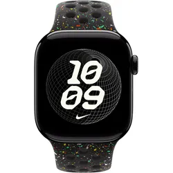APPLE 42mm Mitternachtsschwarz Nike Sportarmband - M/L