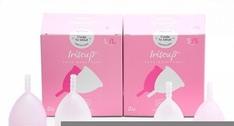 Irisana Copa Menstrual 2 Copas Talla S