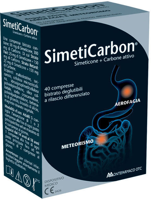 Scm Health Simeticarbon 40 Compresse