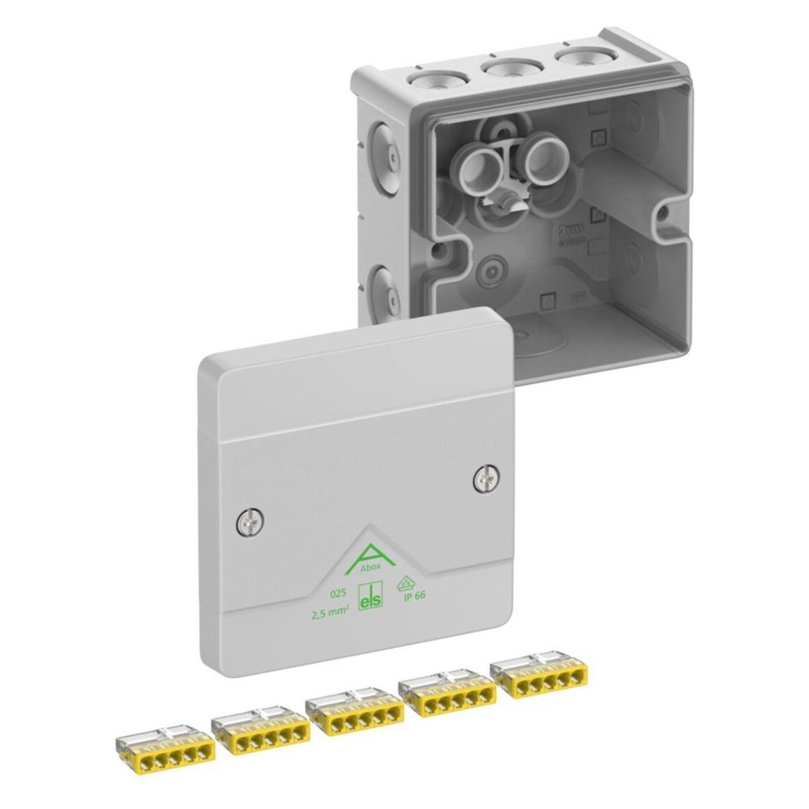 Spelsberg Abzweigkasten Abox 025-2,5² Schutzart IP66 max 80242001 (80242001)