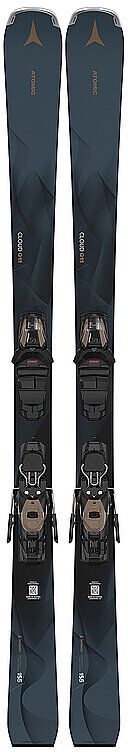 Atomic Damenski Set Cloud Q11 + M10 GW schwarz   164 W
