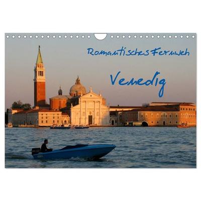 Romantisches Fernweh - Venedig (Wandkalender 2027 DIN A4 quer), CALVENDO Monatskalender