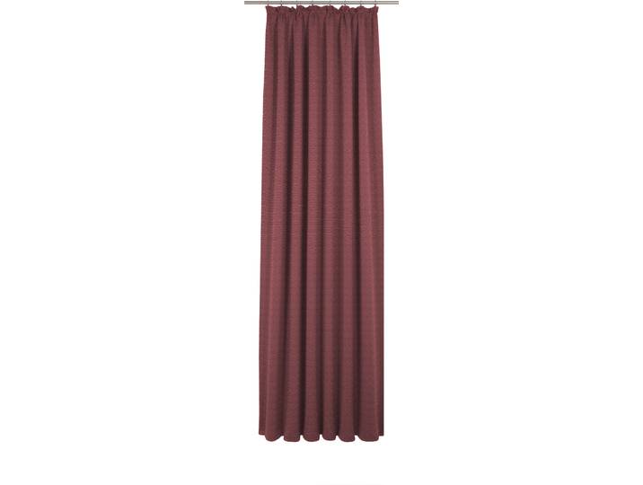 Vorhang ADAM Uni Collection , rot, B:142cm H:315cm, Baumwolle (Bio-Baumwolle), Gardinen, Vorhang, aus 100% Bio-Baumwolle, Vorhang nach Wunschmass