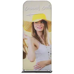 Zipper-Wall Banner Druck 60x150 cm, doppelseitig