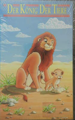 Der König der Tiere 1 [VHS] - Preis vom 11.10.2026 03:10:56 h