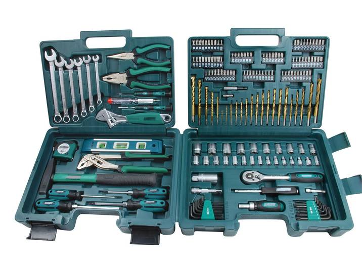 BRÜDER MANNESMANN Jeu d'outils 176 pièces dans un coffret