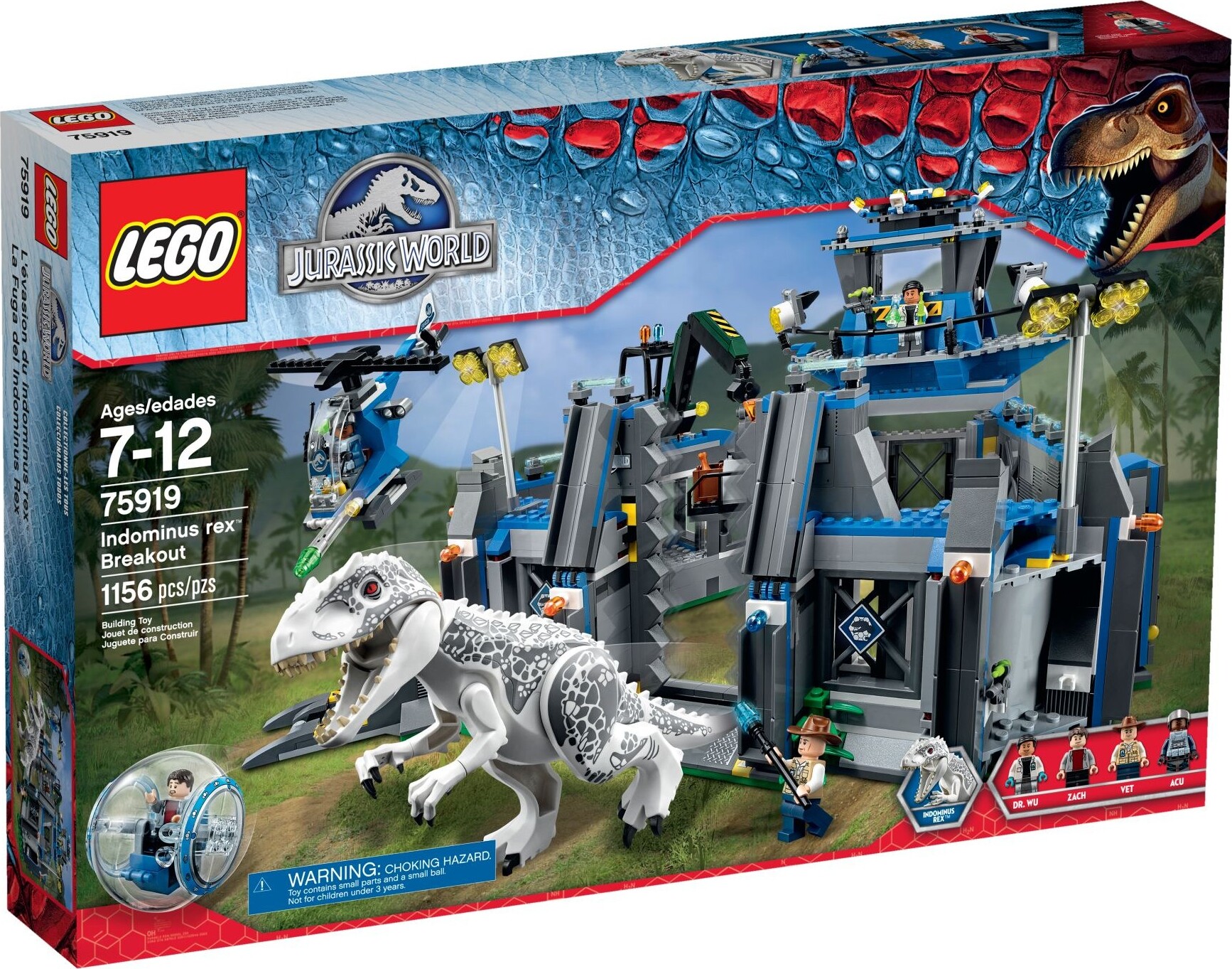 Lego 75919 Jurassic World - Ausbruch des Indominus