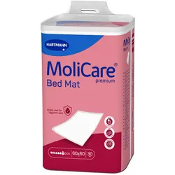 MoliCare Bed Mat Premium 7 Tropfen 60 x 60 cm Bettschutzeinlagen 4 x 30 = 120 Stück