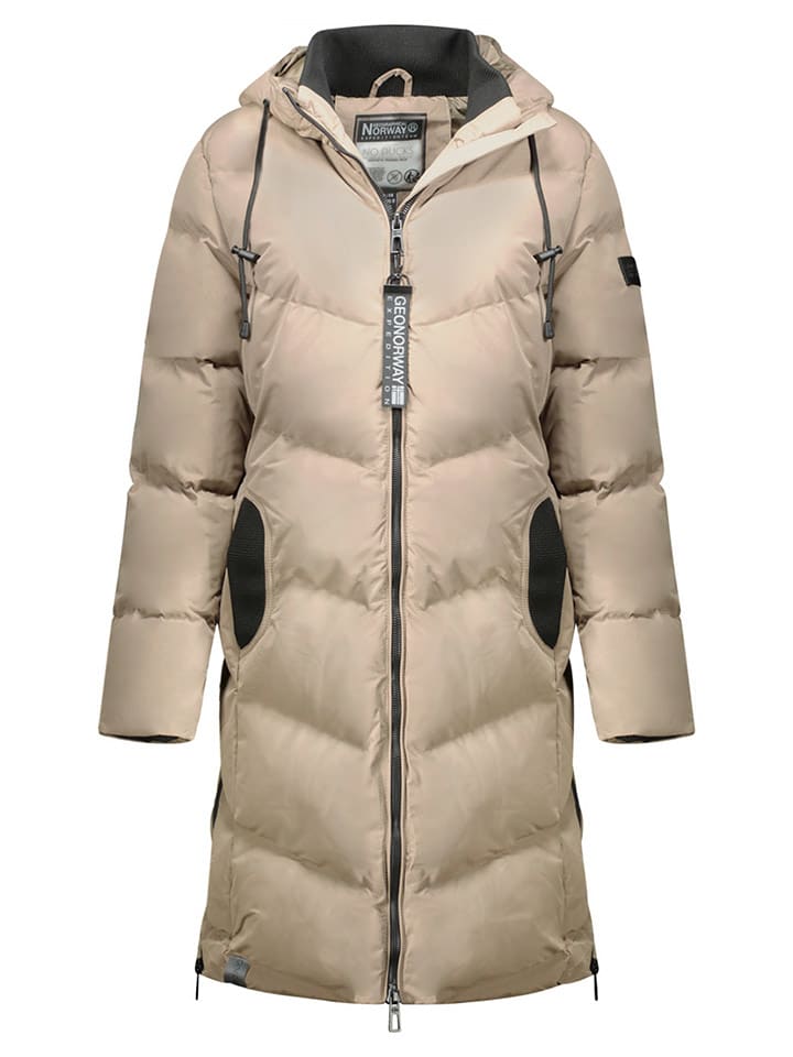Geographical Norway Wintermantel "Bonus" in Beige - L