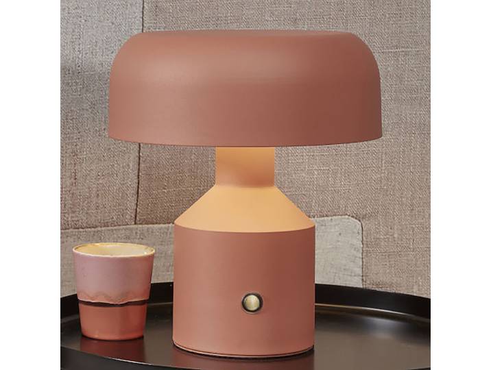 Tischleuchte Porto Typ A Ø 25cm Orange/Orange Eisen, pulverbeschichtet E27