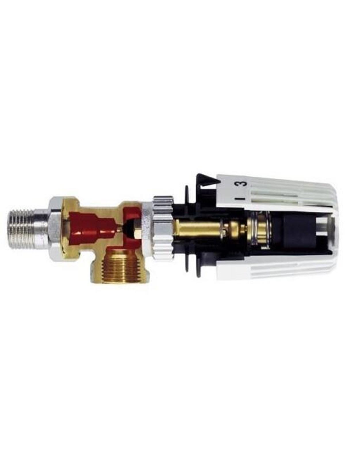 IMI Hydronic TA RTL return valve 1/2" angular running
