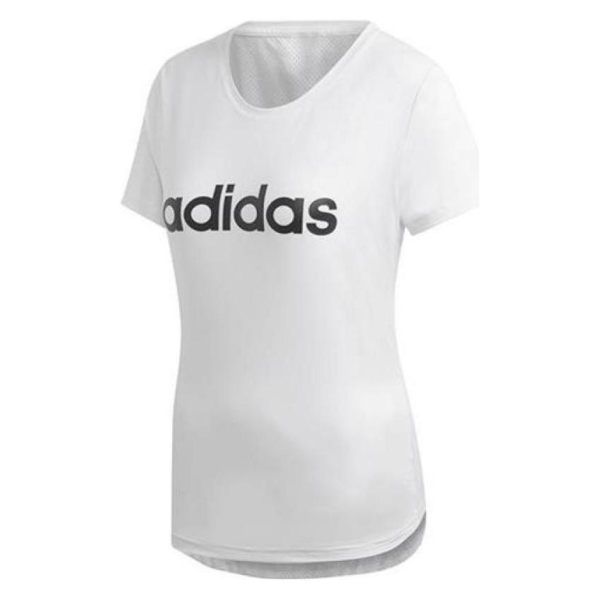 Adidas T-shirt W D2M Logo Tee W DU2080 (XS) (34581848)