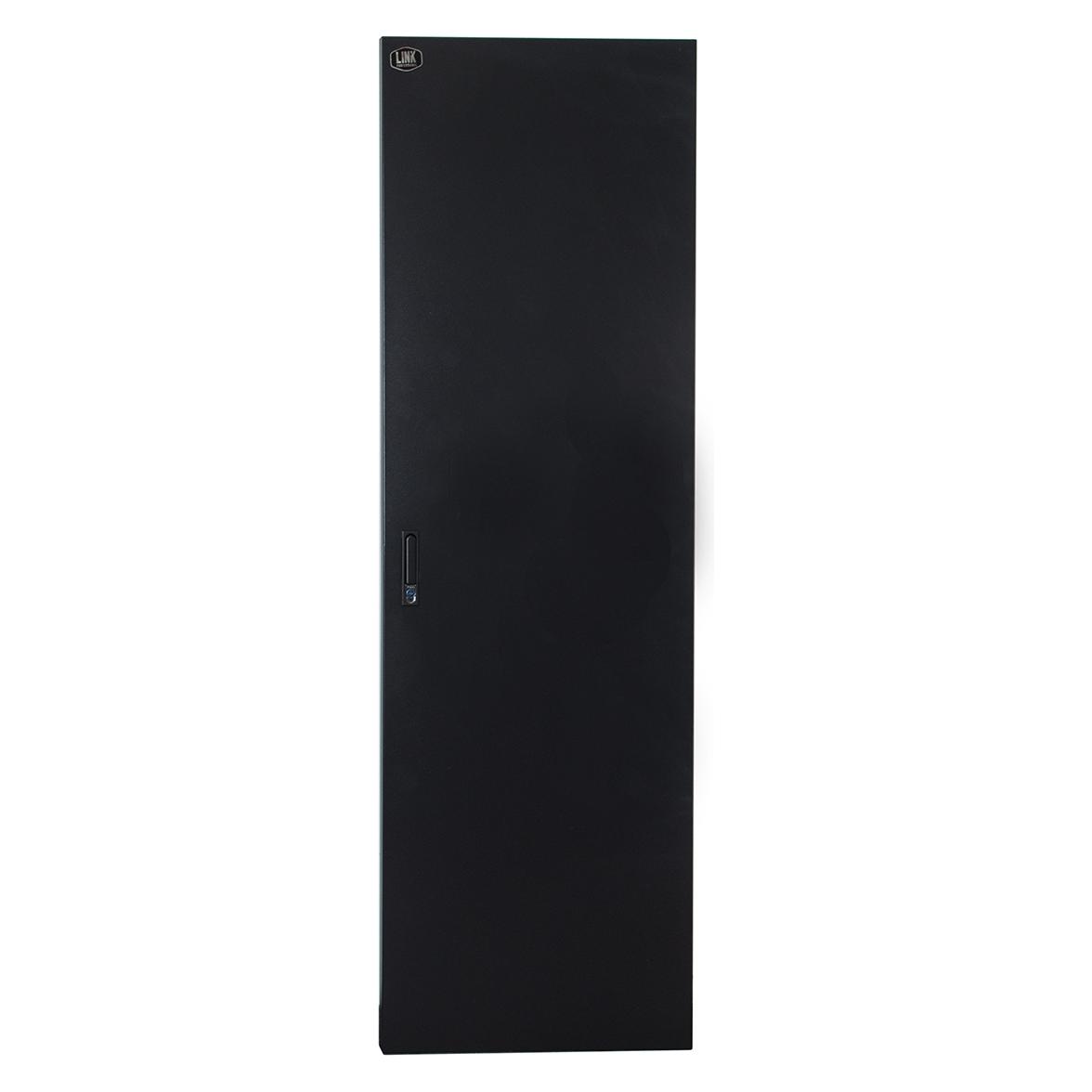 Link Schwarze Tür aus massivem Metall für (LKDOOR32DN)