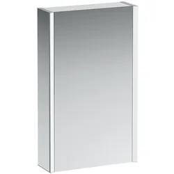 LAUFEN FRAME 25 Spiegelschrank, Beleuchtung senkrecht, Anschlag rechts, 750x150x450, H4083029001441, Ausführung: Seitenteile verspiegelt