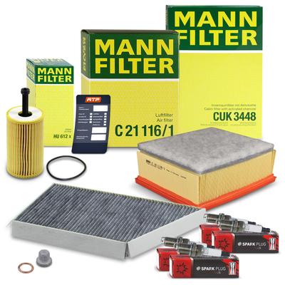 Mann-filter Inspektionspaket Set C [Hersteller-Nr. 40974283] für Peugeot