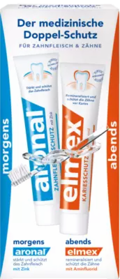 GABA GmbH ARONAL/ELMEX Mundhygieneset 2X75 ml 02791052